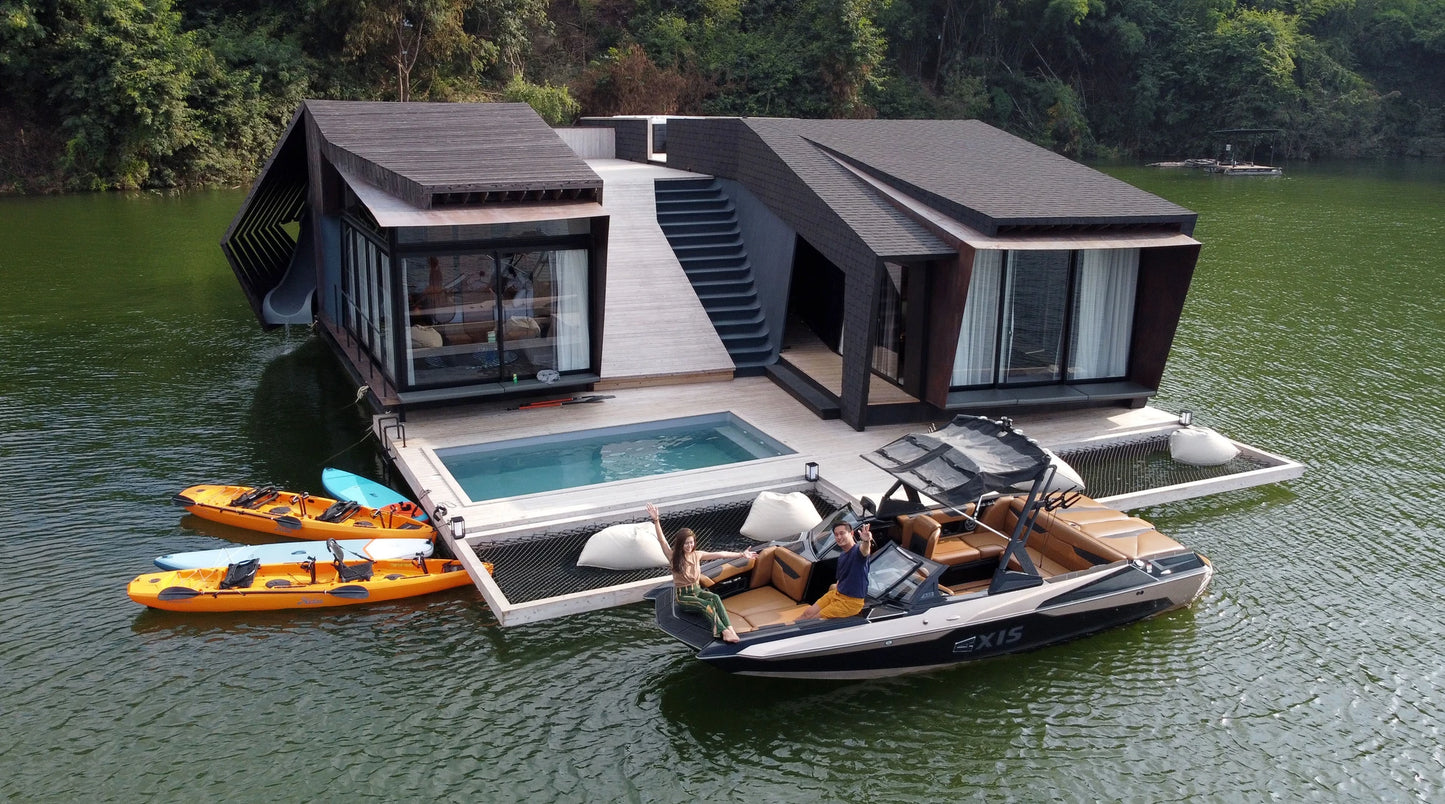 Water Sports in Srinagarind Dam, Kanchanburi