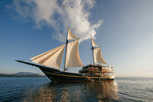 Celestia Luxury Phinisi Yacht Indonesia