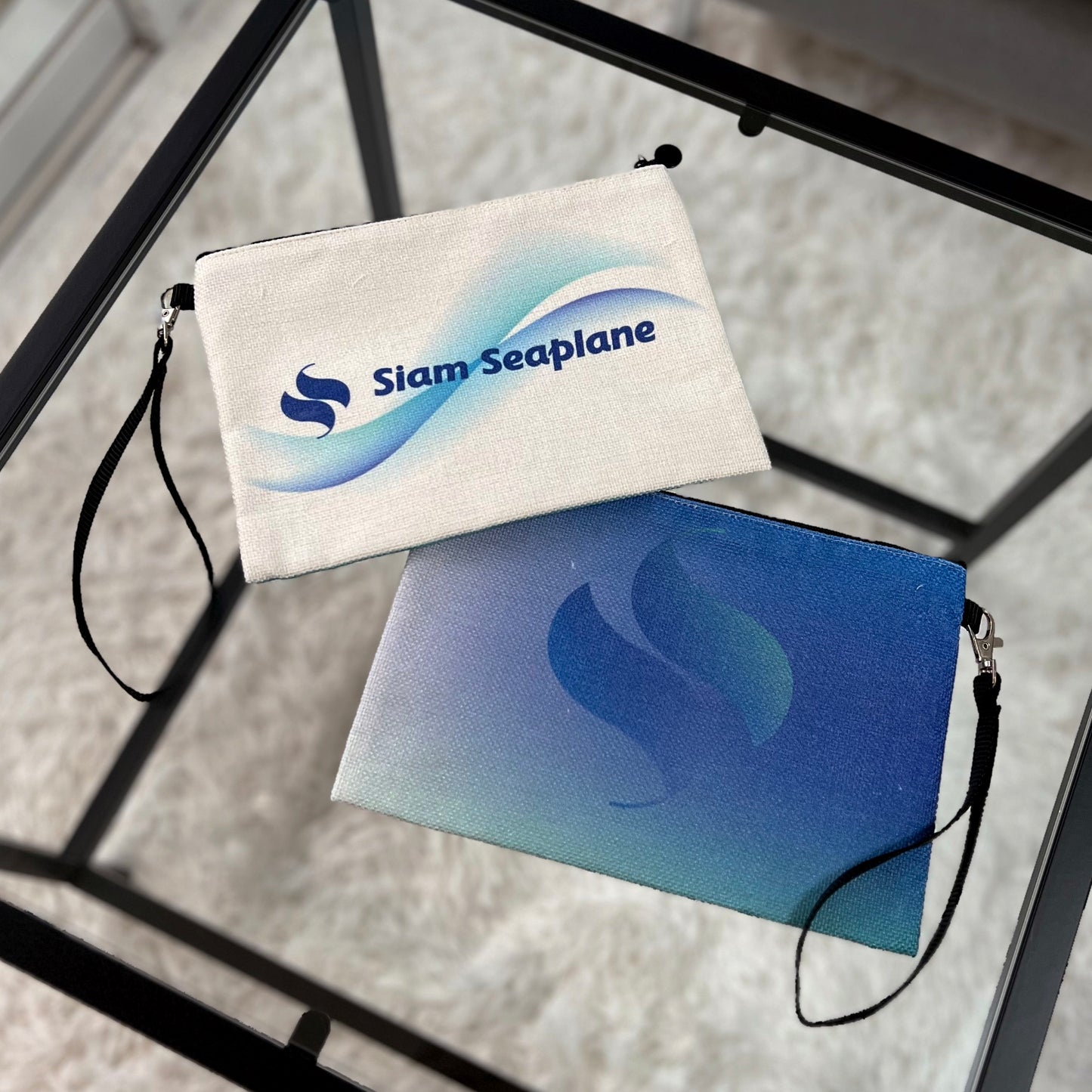 Woven Linen Pochette