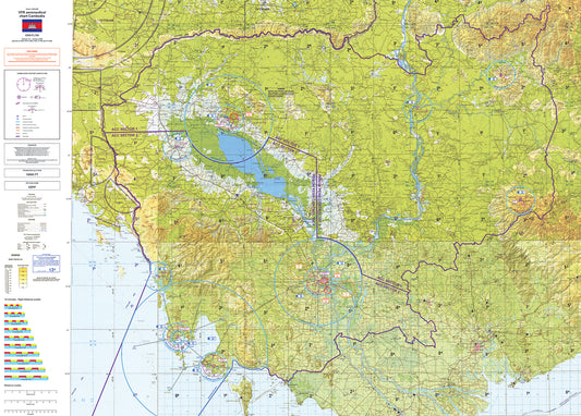 VFR Chart Cambodia (1:500.000)